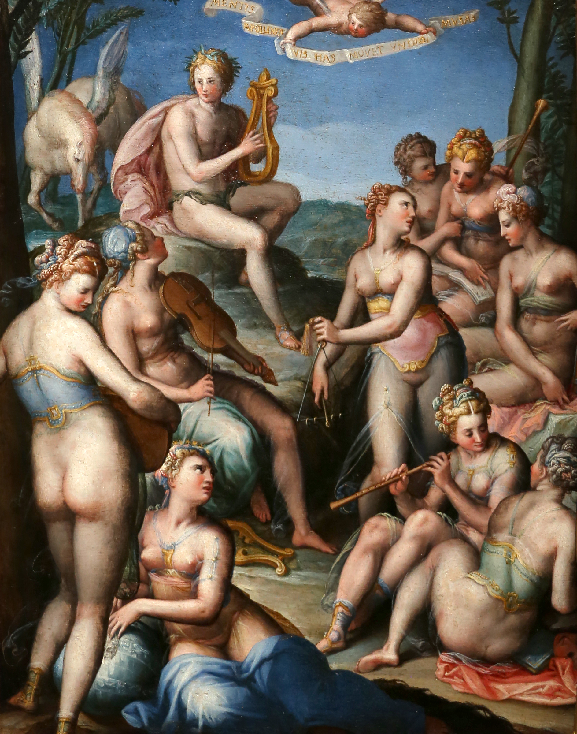 Apollo and the Muses